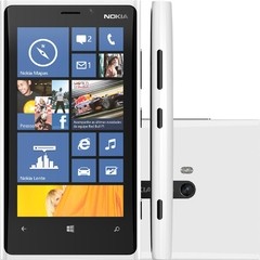 SMARTPHONE NOKIA LUMIA 920 branco WINDOWS PHONE 8, TELA DE 4,5", PROCESSADOR DUAL CORE, CÂMERA 8,7MP, 3G/4G, WI-FI, BLUETOOTH E GPS