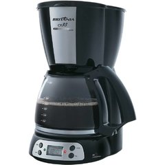 Cafeteira Britânia Com Display Digital Cp38 Inox- Preta 220 Volts - comprar online