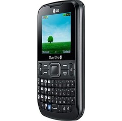 Celular LG C299 Desbloqueado Preto Câmera VGA Quad chip Qwerty - Infotecline