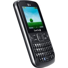 Celular LG C299 Desbloqueado Preto Câmera VGA Quad chip Qwerty - loja online