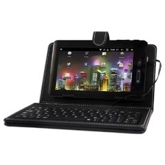 Tablet Phaser Kinno Plus 7.0" Pc-709 Wi-Fi, Android 2.3, 1.2 Ghz, 4Gb, Acompanha Case Com Teclado