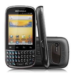 CELULAR MOTOROLA FIRE XT317 PRETO DUAL CHIP ANDROID 2.3 3G WI-FI GPS QWEERTY TOUCHSCREEN