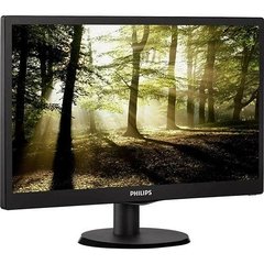 Monitor LED 18,5" Philips 193V5LSB2 Widescreen, VGA - Preto na internet