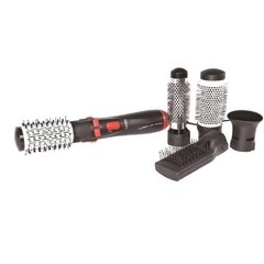 Escova Modeladora Gama Turbo ION 3000 Nano Silver Preta e Preto - ADM210 - AYADM210PTO1 - comprar online