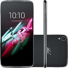 Smartphone Alcatel Idol3 OT-6039 Dual Chip Android 5.1 Tela 4,7" LCD IPS 16GB 4G Câmera 13MP PRETO