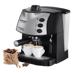 Cafeteira Expresso Mondial Coffee Cream Premium C-08 Preto/Prata - 15 Bar