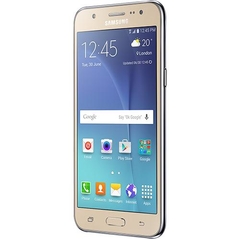 Smartphone Samsung Galaxy J5 Duos Dual Chip Android 5.1 Tela 5" 16GB 4G Wi-Fi Câmera 13MP - Dourado