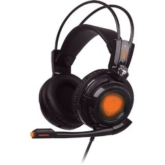 Headset Gamer Oex Extremor Hs400 Preto, 7.1 Virtual Surround, Smart Vibration