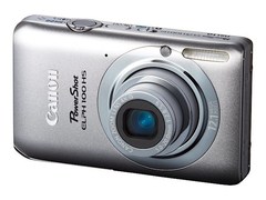 CÂMERA DIGITAL CANON ELPH 100HS PRATA C/ 12MP, LCD 3", FOTO PANORÂMICA, FULL, HD, ZOOM ÓPTICO 4X,