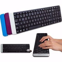 Teclado Sem Fio Logitech K230 920-004425 Preto