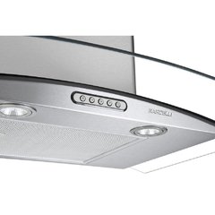 Coifa De Parede Nardelli Vidro Curvo Slim Inox - 80cm 220v