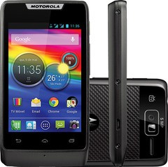 MOTOROLA RAZR D1 XT-915 PRETO TV ANDROID 4.1 DESBLOQUEADO CÂMERA 5MP 3G WI-FI