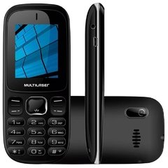 Celular Multilaser Barra Up 3g Dual P9017 Preto - Bluetooth E Acesso À Internet Em Qualquer Lugar