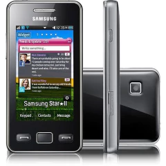 SAMSUNG S5260 STAR 2 PRETO TELA 3" TOUCHSCREEN 3.2MP