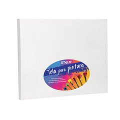 Tela Para Pintura 30x40cm Stalo 9577 - Branca