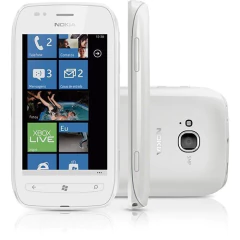 CELULAR NOKIA LUMIA 710 BRANCO COM WINDOWS PHONE, CÂMERA 5MP, TOUCH SCREEN, 3G, WI-FI