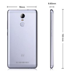 smartphone Xiaomi Redmi Note 3 Octa 32GB, processador de 2Ghz Octa-Core, Bluetooth Versão 4.1, Android 5.0.2 Lollipop, Tri-Band 900/1800/1900 - comprar online