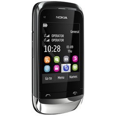 NOKIA C2-06 GRAFITE DUAL CHIP SLIDER TOUCH CAM 2MP - comprar online