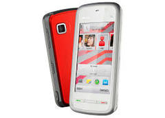 NOKIA 5230, BRANCO E VERMELHO, CLARO, 3G, 2MP, TOUCHSCREEN, MP3, BLUETOOTH - comprar online