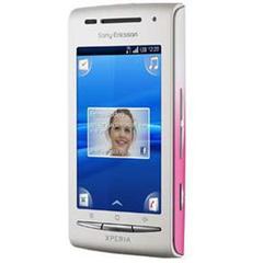 SONY ERICSSON XPERIA X8 BRANCO/ROSA ANDROID 2.1 C/ CÂMERA 3.2MP, WI-FI, 3G, BLUETOOTH, TOUCH - comprar online