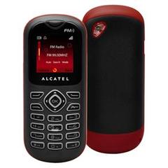 ALCATEL OT-208 VERMELHO C/ RÁDIO FM, HANDS FREE, JOGOS - comprar online