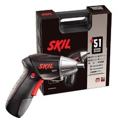 Parafusadeira à Bateria Skil 2248 com Kit com 51 Peças - 4,8V