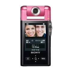 CÂMERA FILMADORA SONY BLOGGIE MHS-PM5/P ROSA C/ LENTE GIRATÓRIA 270º, FULL HD E FACE DETECTION - comprar online