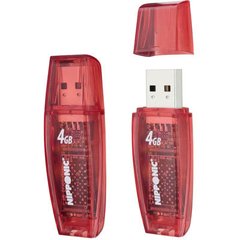 Pen Drive Nipponic C400 Flash Drive 4 Gb Vermelho - comprar online