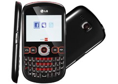 CELULAR DESBLOQUEADO LG C300 PRETO/VERMELHO QWERTY, CÂMERA 2MP, RÁDIO FM, MP3, BLUETOOTH, FONE E CARTÃO 2GB - comprar online