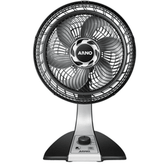 Ventilador Arno Silence Force VF30 - Preto/Prata