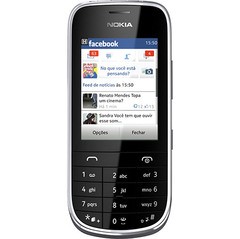 NOKIA ASHA 202 BRANCO DUALCHIP 2MP MP3 PLAYER FM BLUETOOTH - comprar online