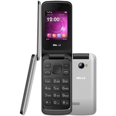 Celular Blu Diva Flex Dual Chip Tela 1.8" Rádio FM com Flip - Prata