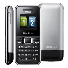 SAMSUNG DUOS E1182L SILVER PRATA 2 CHIPS TELA 1,5 - comprar online