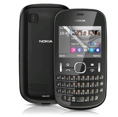 NOKIA ASHA 201 GRAFITY 2MP REDES SOCIAIS QWERTY - comprar online