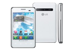 CELULAR LG OPTIMUS L3 DUAL E405 branco DUAL CHIP,TELA DE 3,2", ANDROID 2.3, CÂMERA 3.2MP, 3G, WI-FI, GPS, RÁDIO FM, MP3, BLUETOOTH