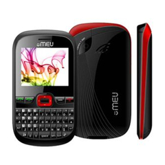 Celular MEU SN45 Dual Chip, TV Analógica, Câmera 1.3MP, Cartão 2GB Preto/Vermelho - comprar online