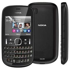 NOKIA ASHA 200 GRAFITE COM DUAL CHIP, QWERTY, CÂMERA 2MP, RÁDIO FM, BLUETOOTH - comprar online