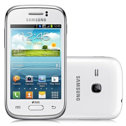 CELULAR SAMSUNG GALAXY YOUNG DUAL GTS6313 BRANCO, Android 4.1, Foto 3.15 Mpx, mp3 player, radio, bluetooth