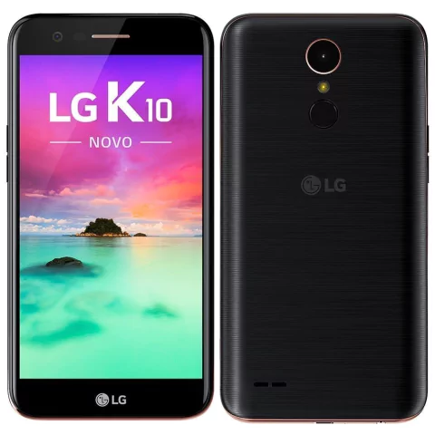 Smartphone LG K10 Novo 32GB, Octa Core, Dual Chip, 4G, Câm. 13MP + Selfie 5MP, Tela 5.3" , Titânio - LG