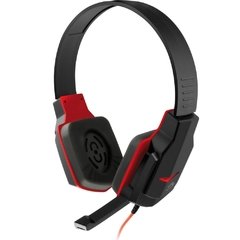 Headset Gamer Multilaser Ph073 Preto e Vermelho - comprar online