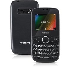 Celular Positivo P80 Preto com Dual Chip, Tela 2.0", Câmera, Rádio FM, MP3/MP4, Bluetooth e TV Analógica - comprar online