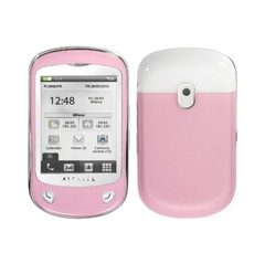 ALCATEL OT-710 ROSA - GSM C/ LEITOR DE DOIS CHIPS, TOUCHSCREEN - Infotecline