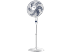 Ventilador de Coluna Incasa Breeze Turbo 40 cm 3 Velocidades - Branco