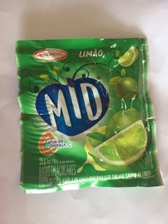 LOTE DE REFRESCO EM PÓ SUCO MID 25G SABOR LIMÃO FAZ 1 LITRO ADOÇADO na internet