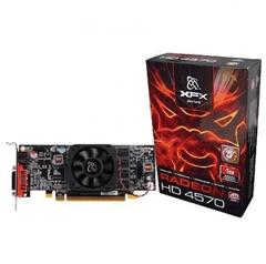 Placa de vídeo XFX Radeon HD 4570 1GB DDR2 DVI, VGA