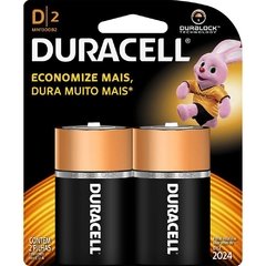 Pilha Duracell Grande D C/2