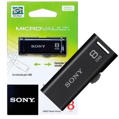 Pen Drive Sony Usm8gr/Bm 8Gb Preto