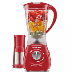 Liquidificador Mondial L77 110V Vermelho