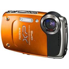 Imagem do CÂMERA DIGITAL FUJIFILM XP30 LARANJA C/ 14MP, LCD 2.7", ZOOM ÓPTICO 5X, VÍDEO HD (720P), DETECTOR DE FACES, À PROVA DE ÁGUA,QUEDA,FRIO E POEIRA