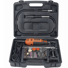 Kit Micro Retífica Com 113 Acessórios - Rt18Ka - Black + Decker - 220V